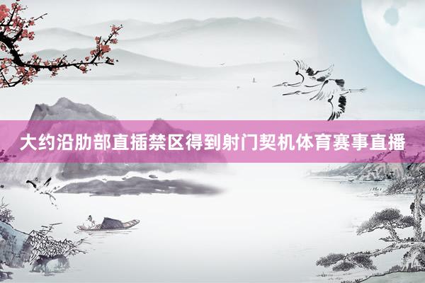 大约沿肋部直插禁区得到射门契机体育赛事直播