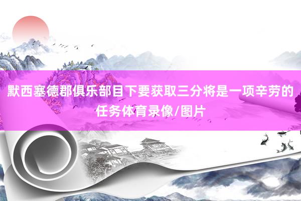 默西塞德郡俱乐部目下要获取三分将是一项辛劳的任务体育录像/图片