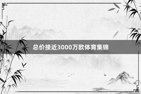 总价接近3000万欧体育集锦