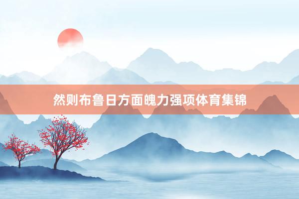 然则布鲁日方面魄力强项体育集锦